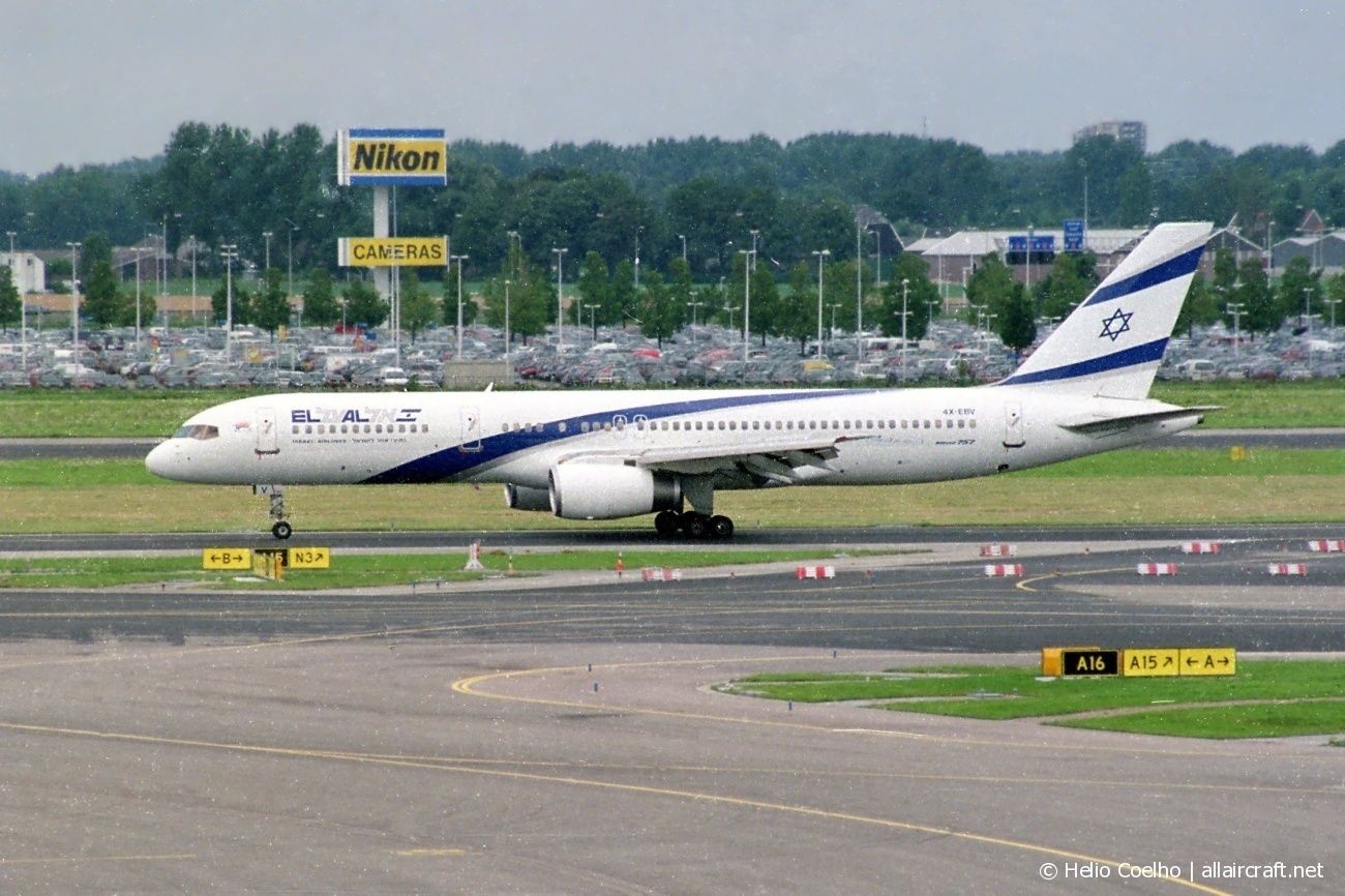 4X-EBV · Boeing 757-258 · (AMS / EHAM)