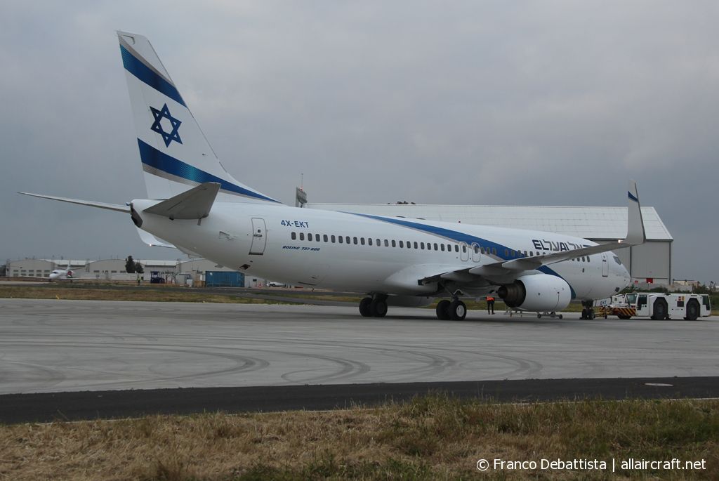 4X-EKT · Boeing 737-8BK(WL) · (MLA / LMML)