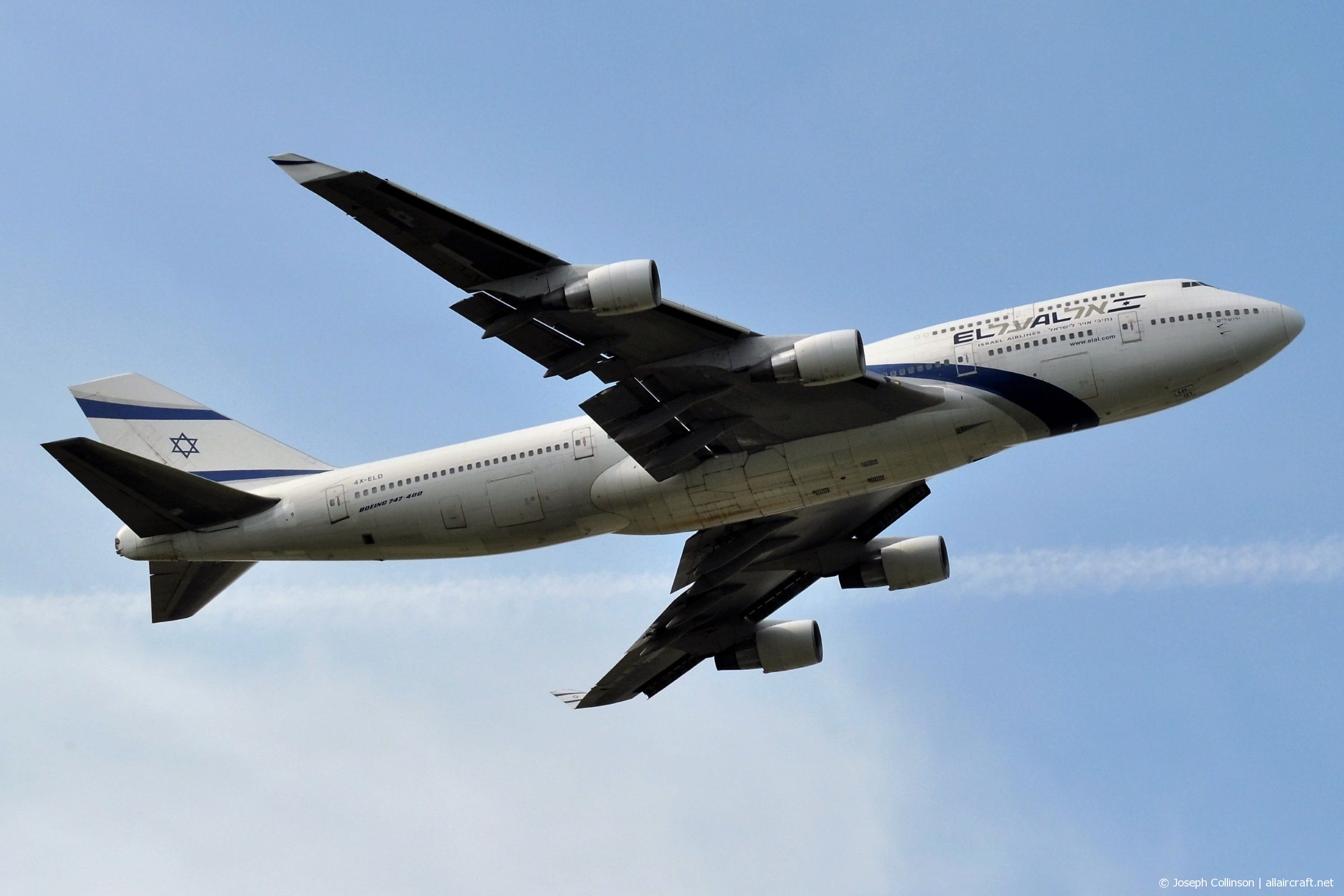 4X-ELD · Boeing 747-458 · (LHR / EGLL)