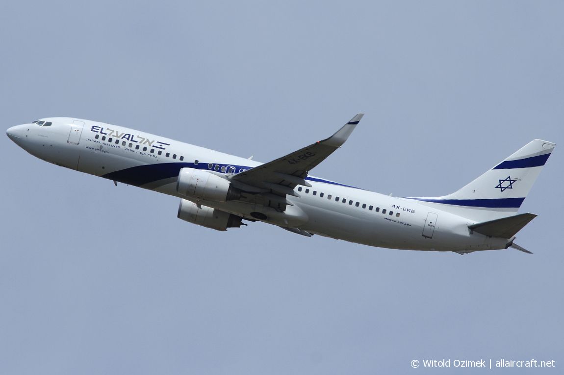 4X-EKB (29958) 1999 Boeing 737-858(WL)