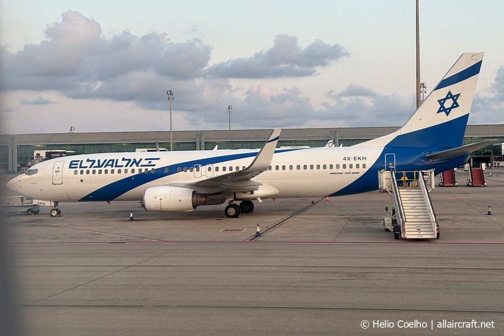 4X-EKH · Boeing 737-85P(WL) · (BCN / LEBL)