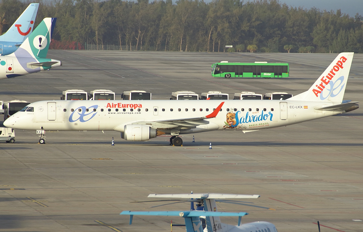 EC-LKX · Embraer 190-200LR · (LPA / GCLP)
