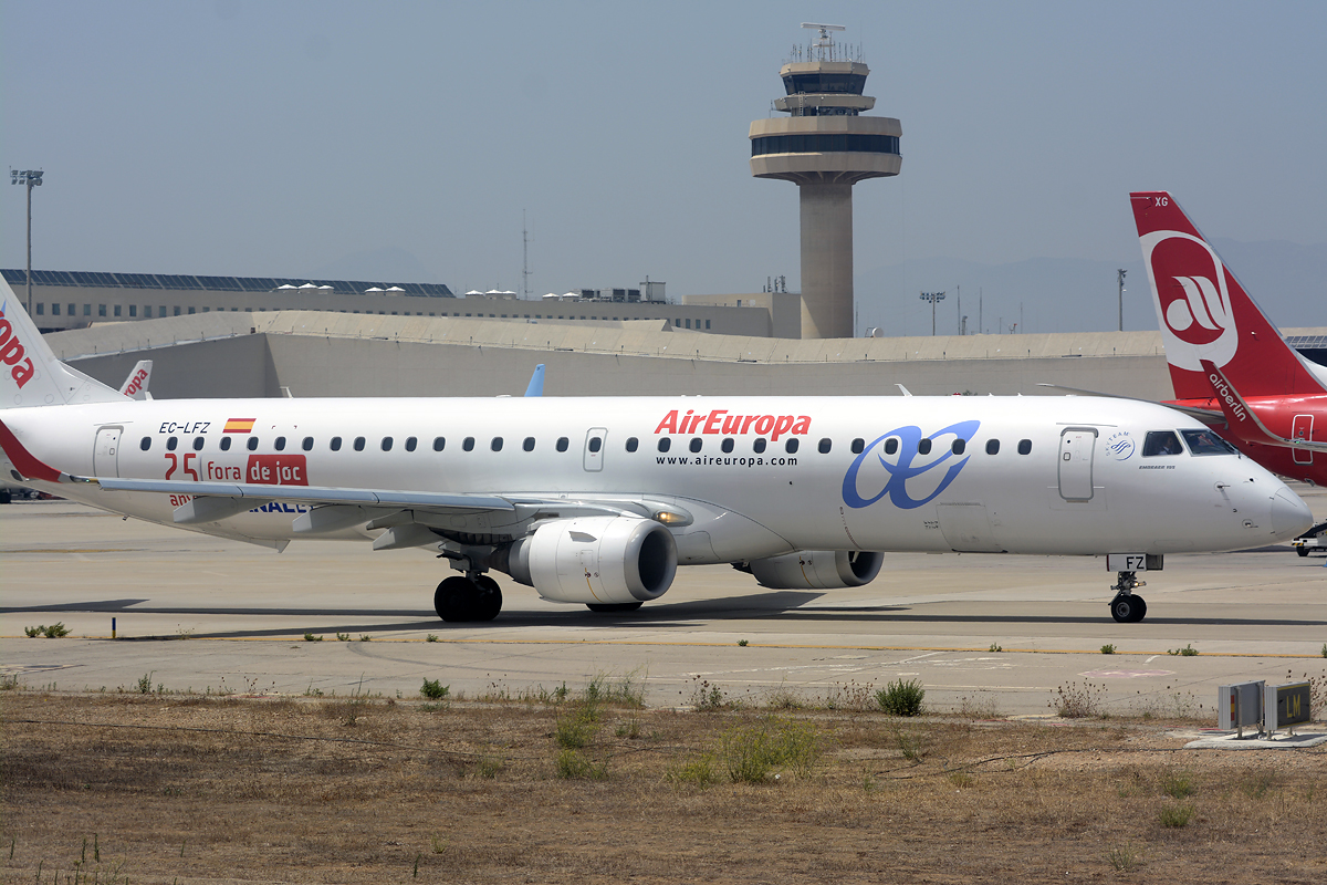 EC-LFZ · Embraer 190-200LR · (PMI / LEPA / LESJ)
