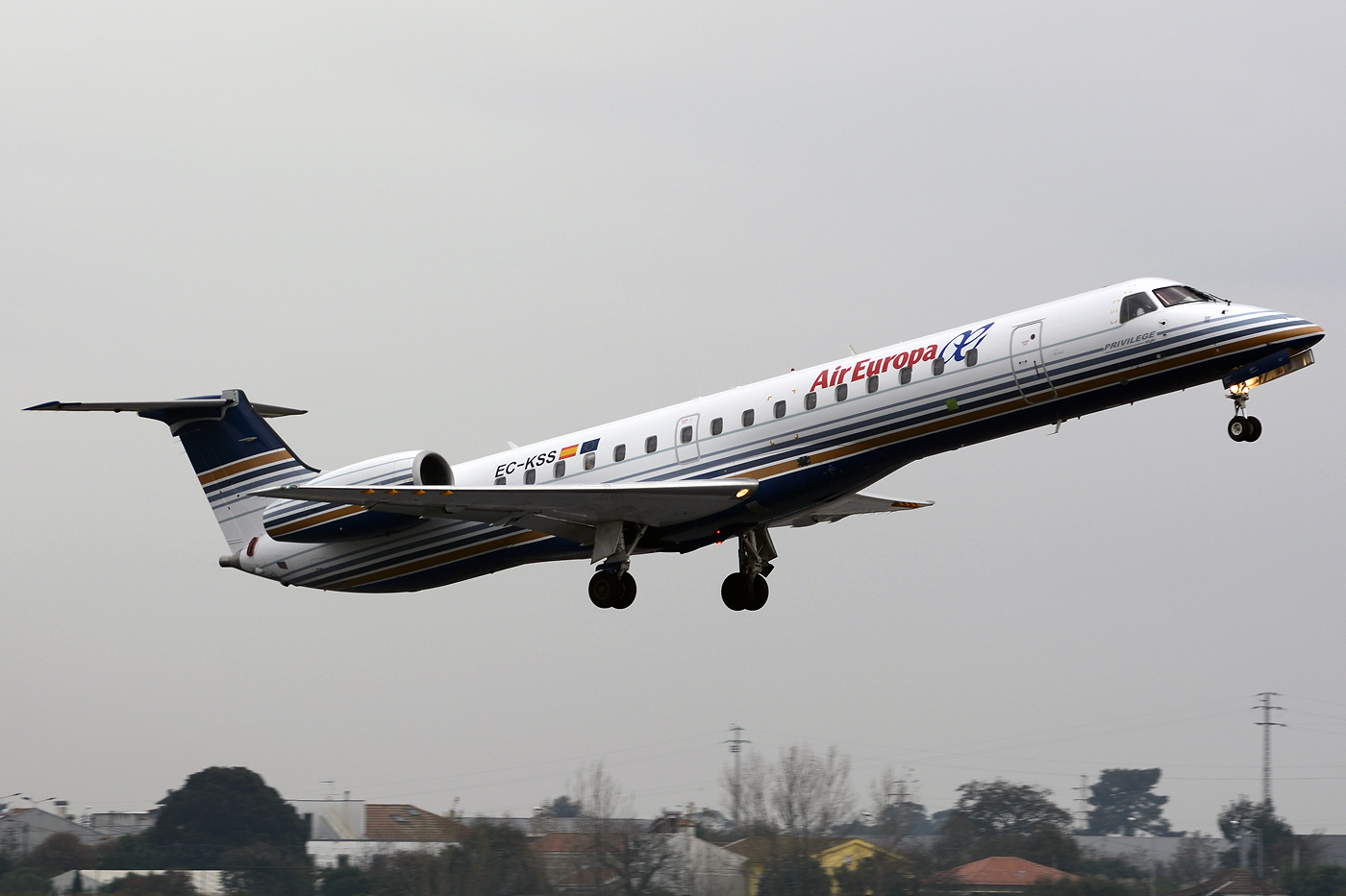 EC-KSS (cn 145230) Embraer ERJ-145MP