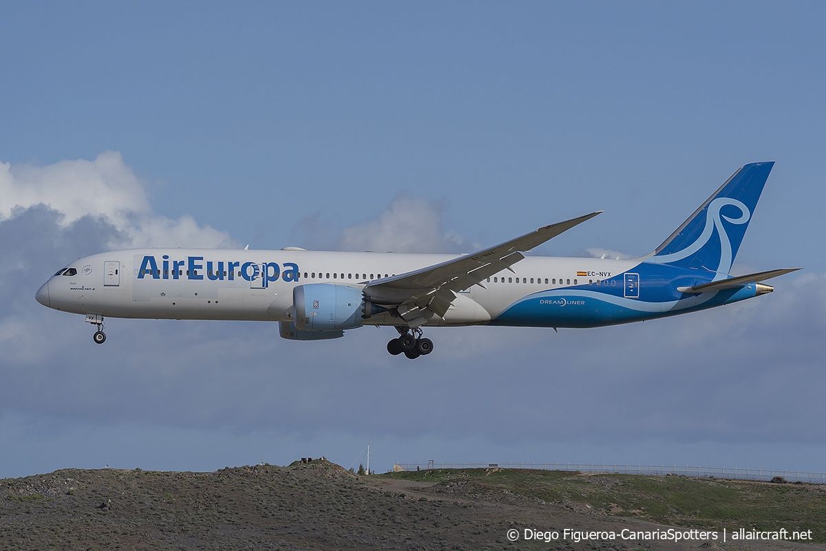 EC-NVX (38779) 2017 Boeing 787-9 Dreamliner