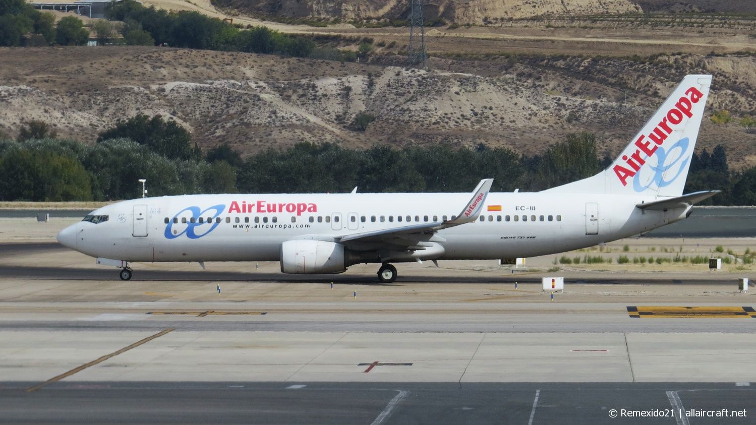 EC-III · Boeing 737-86Q(WL) · (MAD / LEMD)
