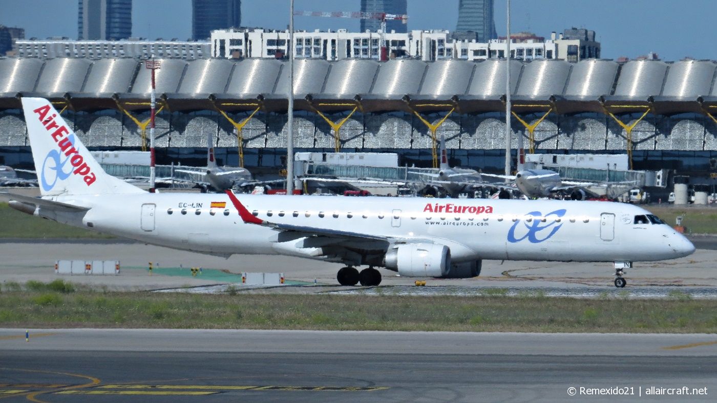 EC-LIN · Embraer 190-200LR · (MAD / LEMD)