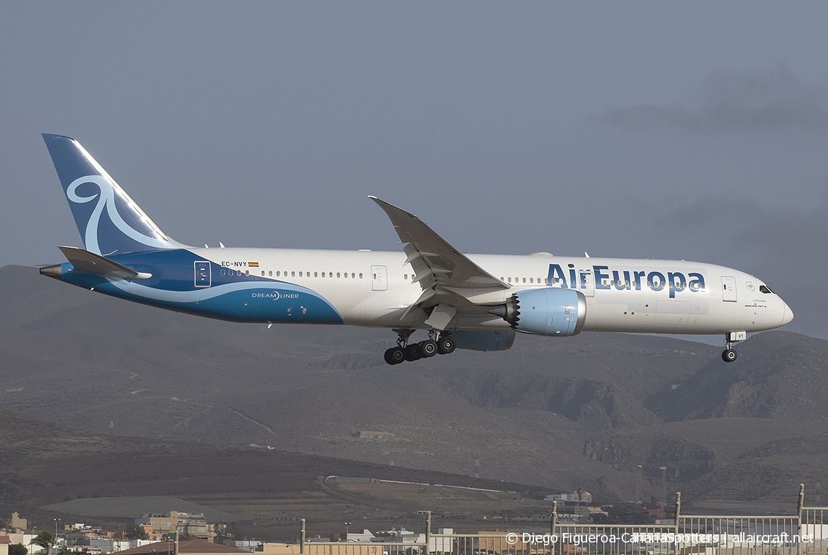 EC-NVY (38784) 2017 Boeing 787-9 Dreamliner