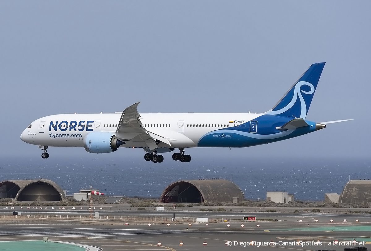 EC-NVX (38779) 2017 Boeing 787-9 Dreamliner