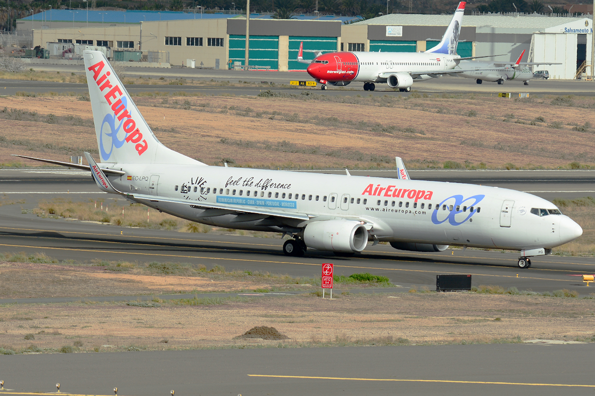 EC-LPQ · Boeing 737-85P(WL) · (LPA / GCLP)