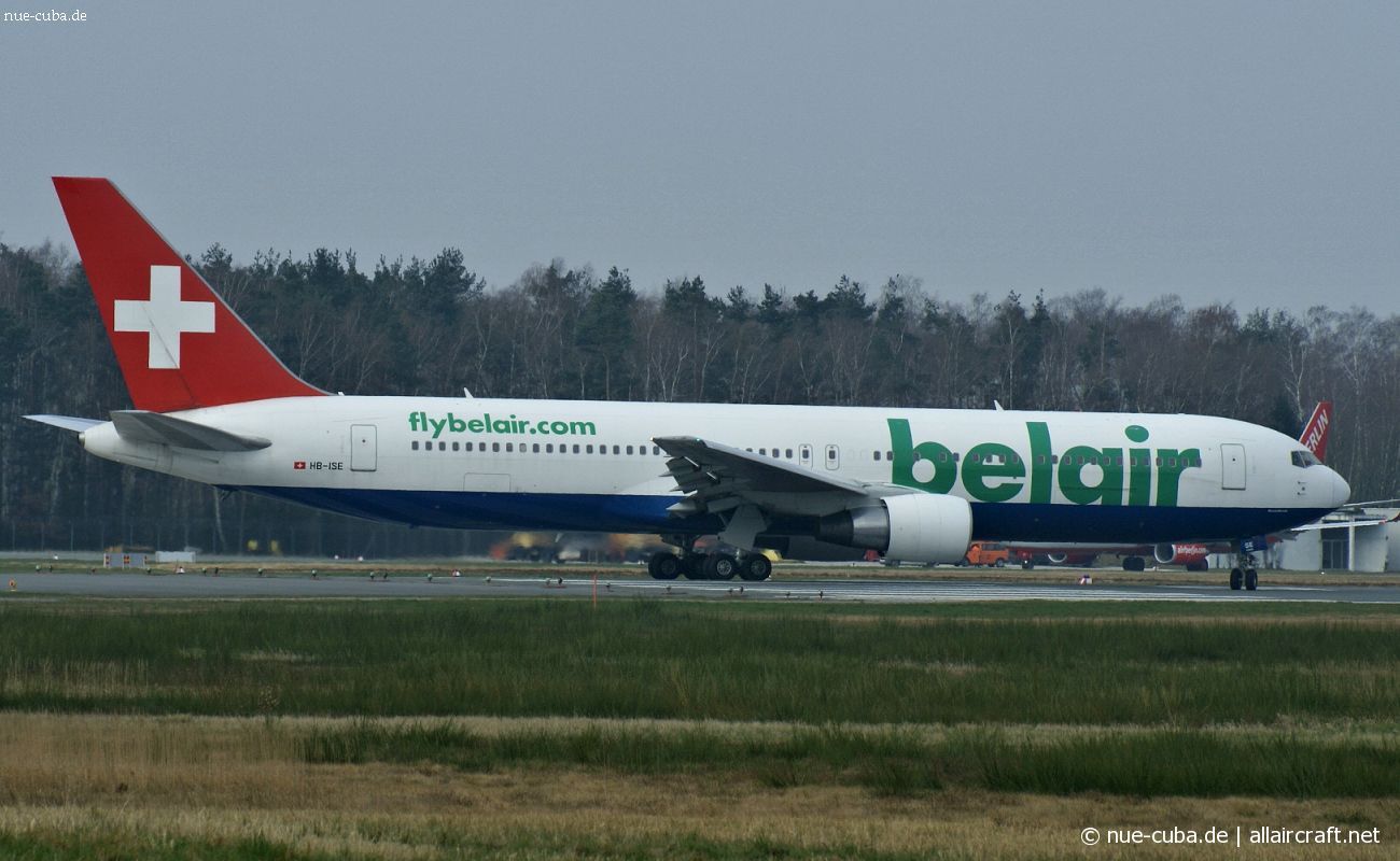 HB-ISE · Boeing 767-3Q8/ER · (NUE / EDDN)