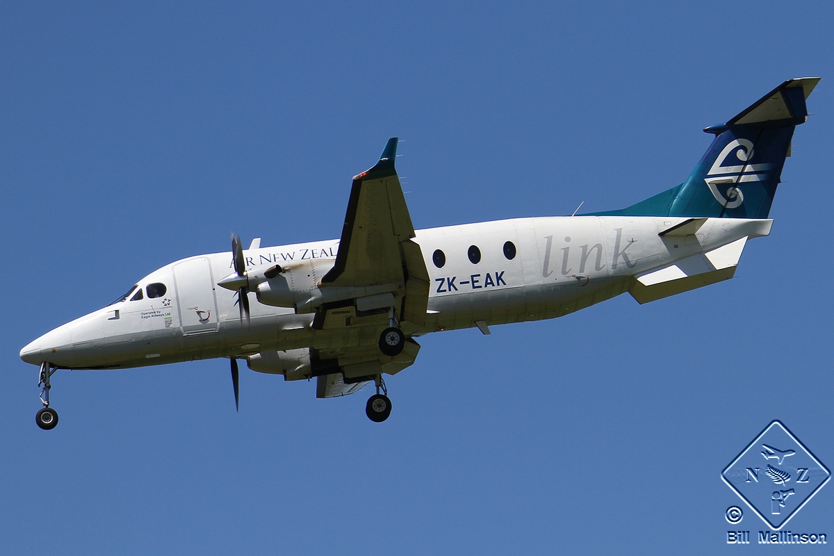 ZK-EAK · Beechcraft 1900D · (CHC / NZCH)