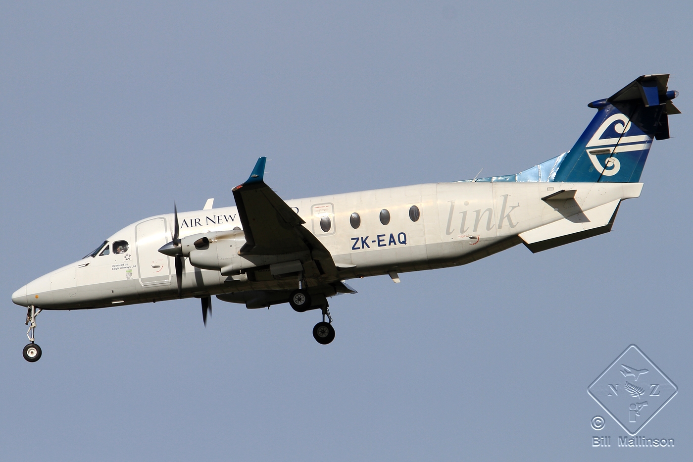 ZK-EAQ, (cn UE-363), Beechcraft 1900D