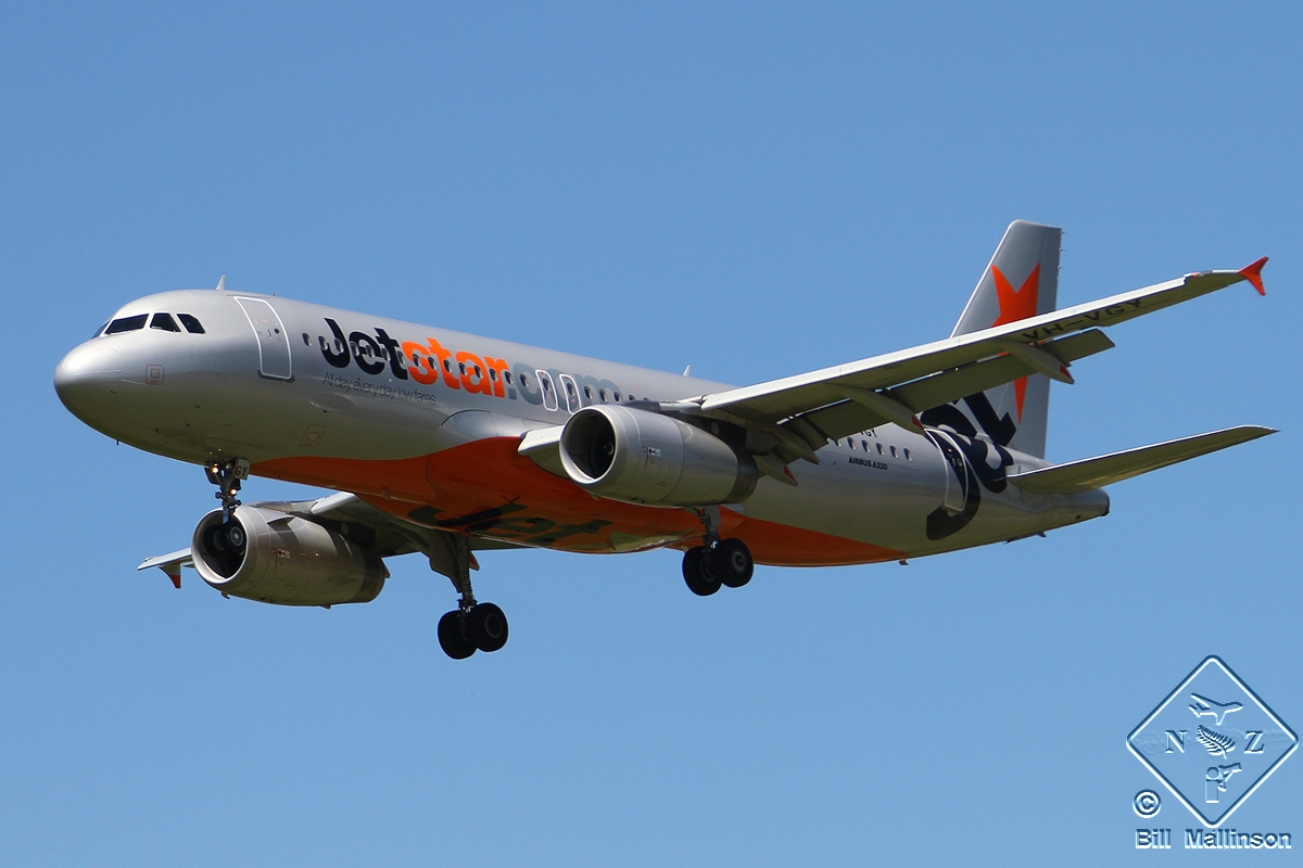 VH-VGY · Airbus A320-232 · (CHC / NZCH)