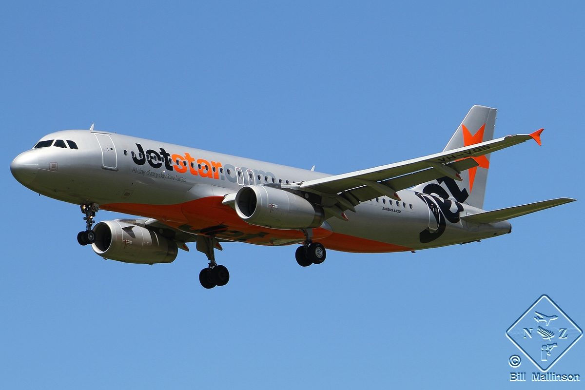 VH-VQD · Airbus A320-232 · (CHC / NZCH)