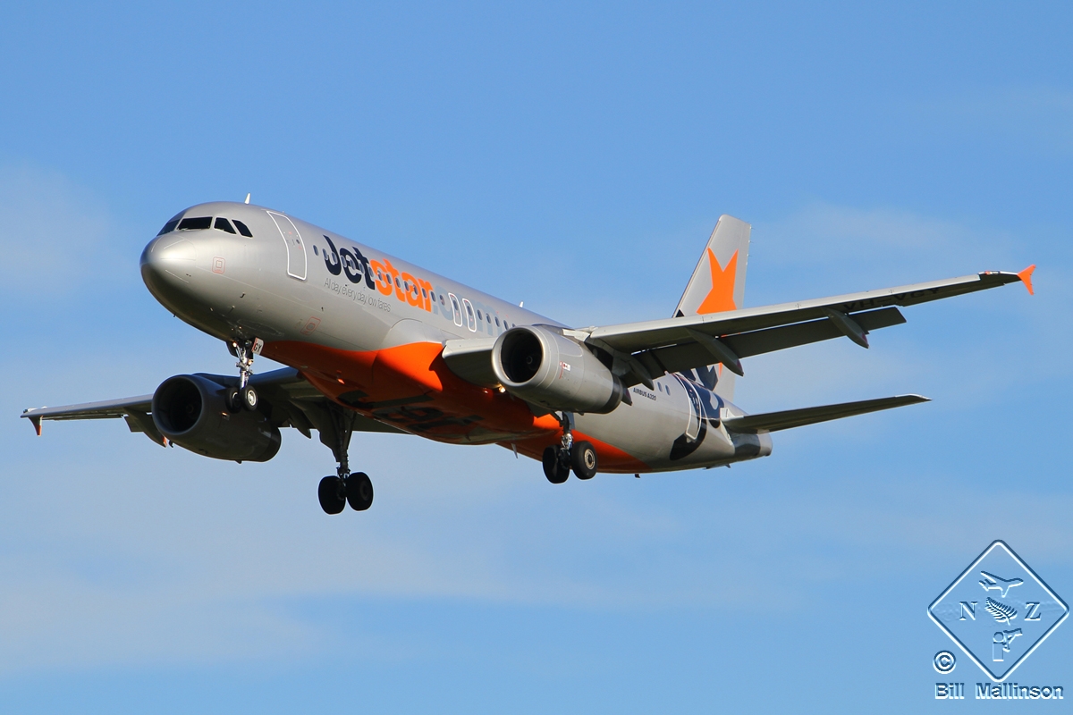 VH-VGY · Airbus A320-232 · (CHC / NZCH)