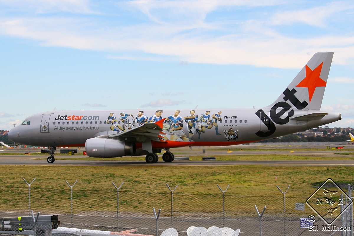 VH-VQP · Airbus A320-232 · (SYD / YSSY)