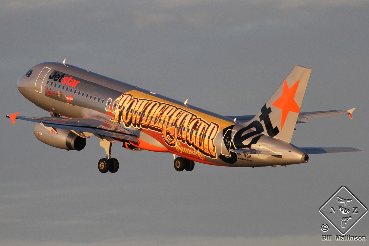 VH-VGP · Airbus A320-232 · (CHC / NZCH)
