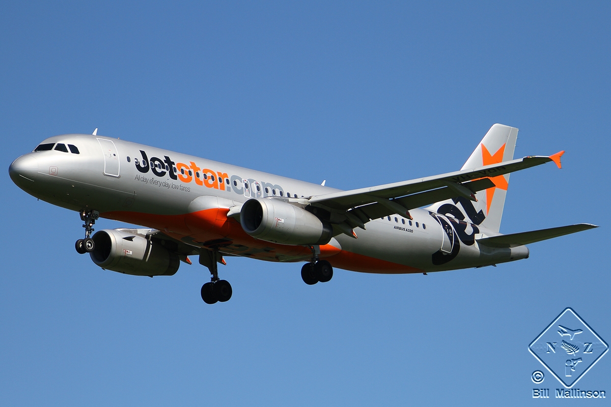 VH-VQB · Airbus A320-232 · (CHC/NZCH)