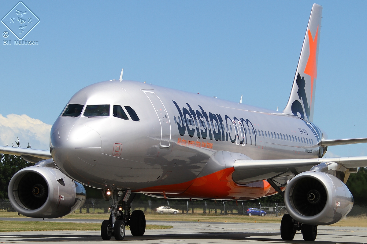 VH-VFD · Airbus A320-232 · (CHC / NZCH)