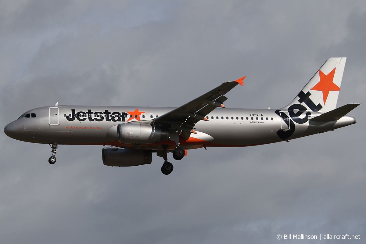 VH-VFK (5334) 2012 Airbus A320-232