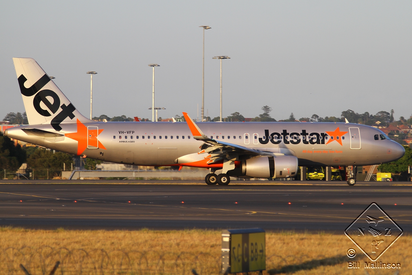 VH-VFP · Airbus A320-232 · (SYD / YSSY)