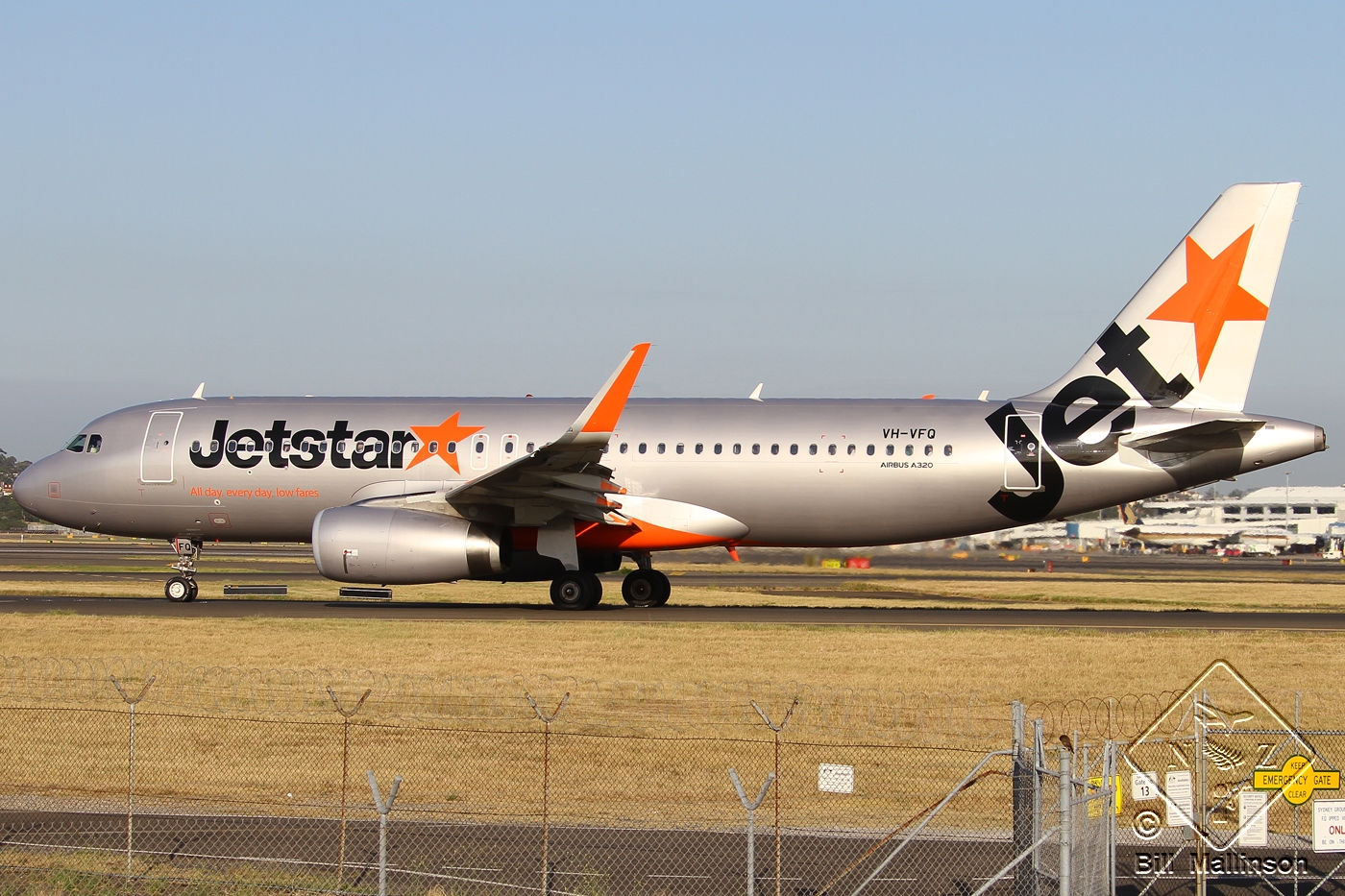 VH-VFQ · Airbus A320-232(WL) · (SYD / YSSY)