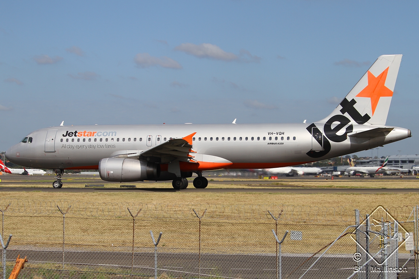 VH-VQH · Airbus A320-232 · (SYD / YSSY)