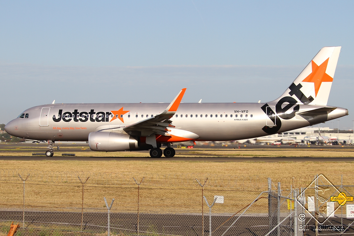 VH-VFO · Airbus A320-232(WL) · (SYD / YSSY)