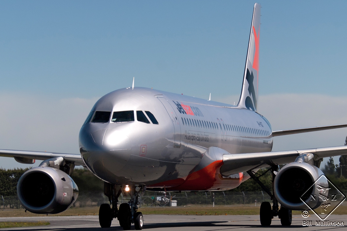 VH-VQT · Airbus A320-232 · (CHC / NZCH)