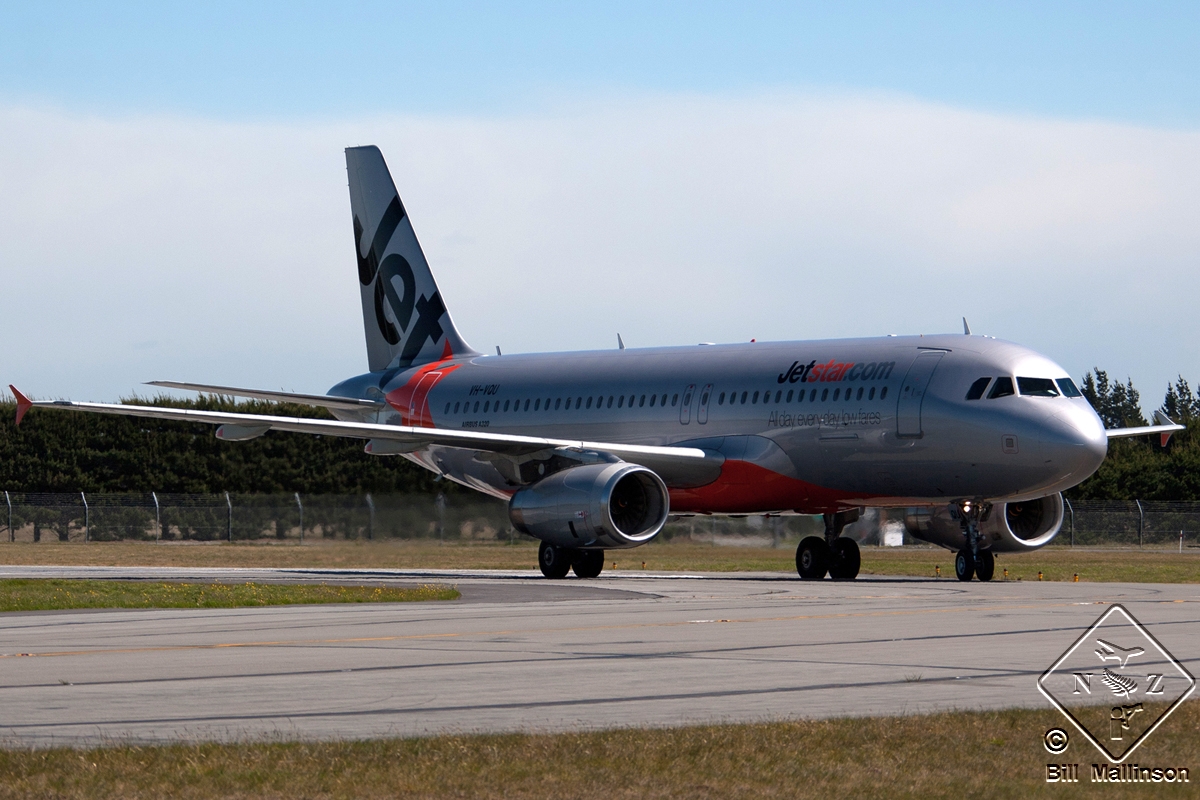 VH-VQU · Airbus A320-232 · (CHC / NZCH)