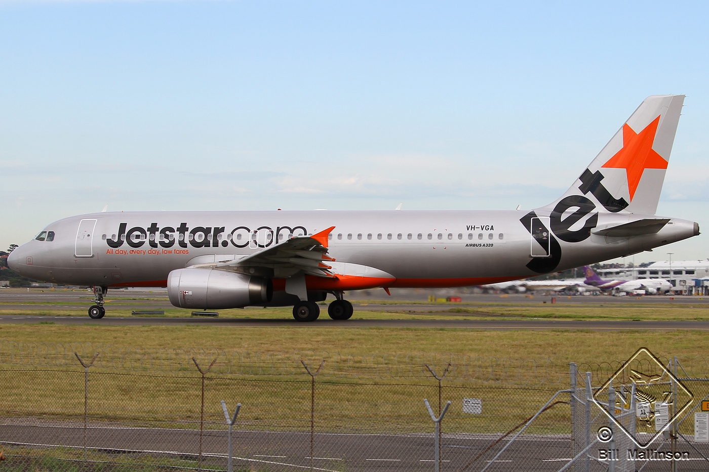 VH-VGA · Airbus A320-232 · (SYD / YSSY)