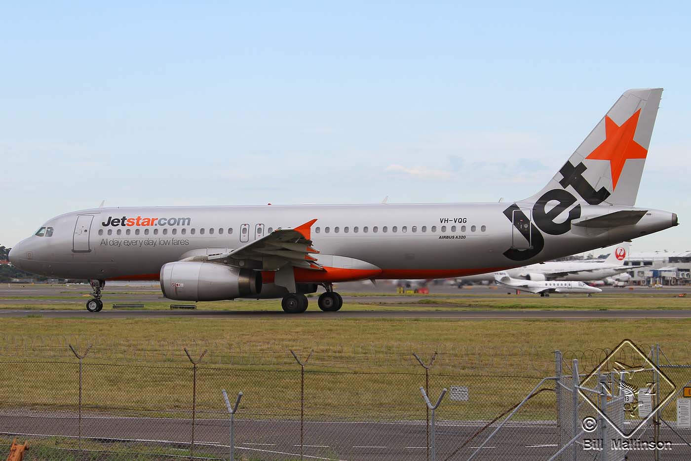 VH-VQG, (cn 2787), Airbus A320-232