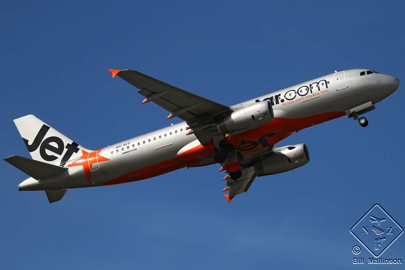 VH-VFF, (cn 5039), Airbus A320-232