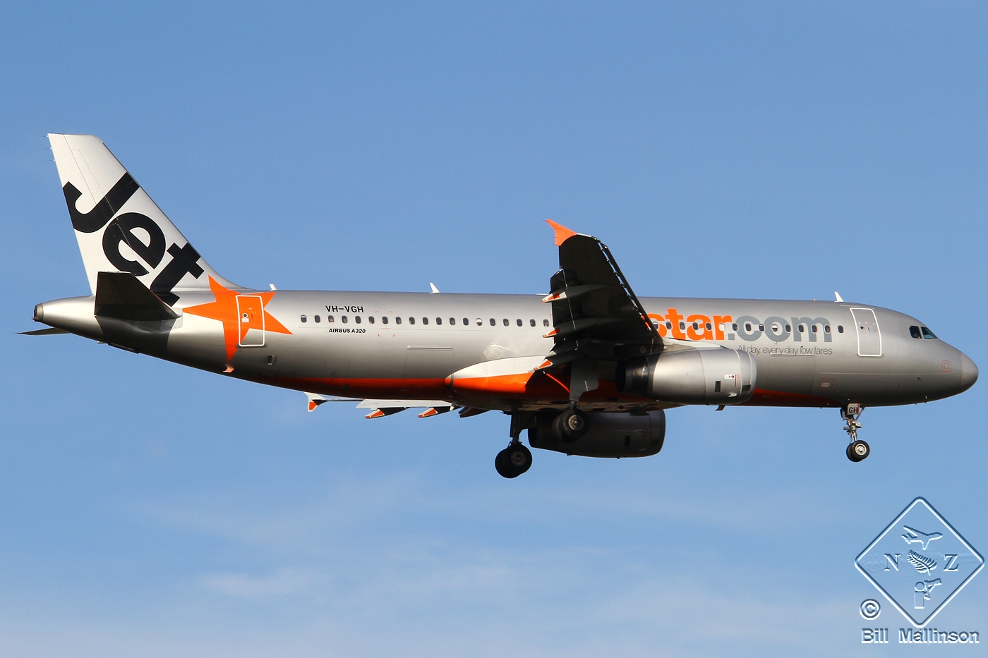 VH-VGH · Airbus A320-232 · (PER / YPPH)