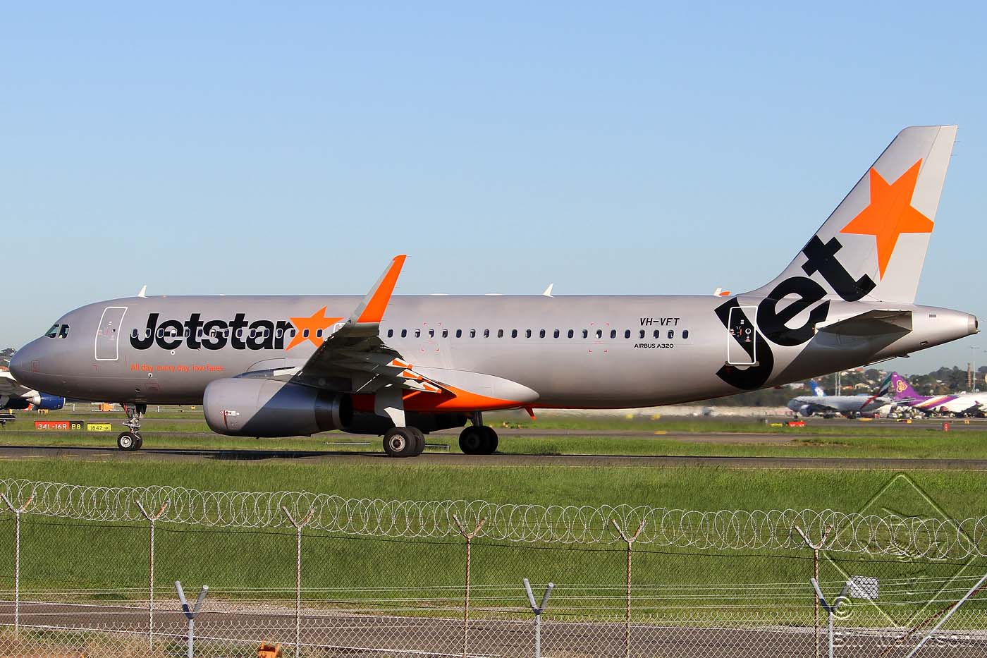VH-VFT · Airbus A320-232(WL) · (SYD / YSSY)