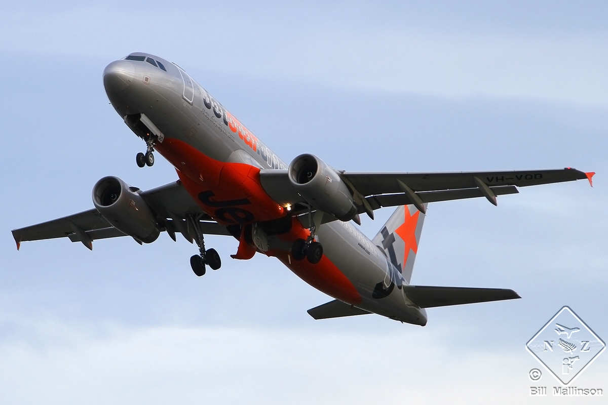 VH-VQD · Airbus A320-232 · (CHC / NZCH)