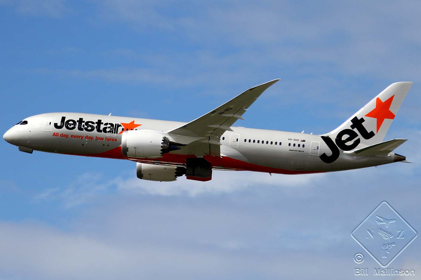 VH-VKD · Boeing 787-8 Dreamliner · (SYD / YSSY)