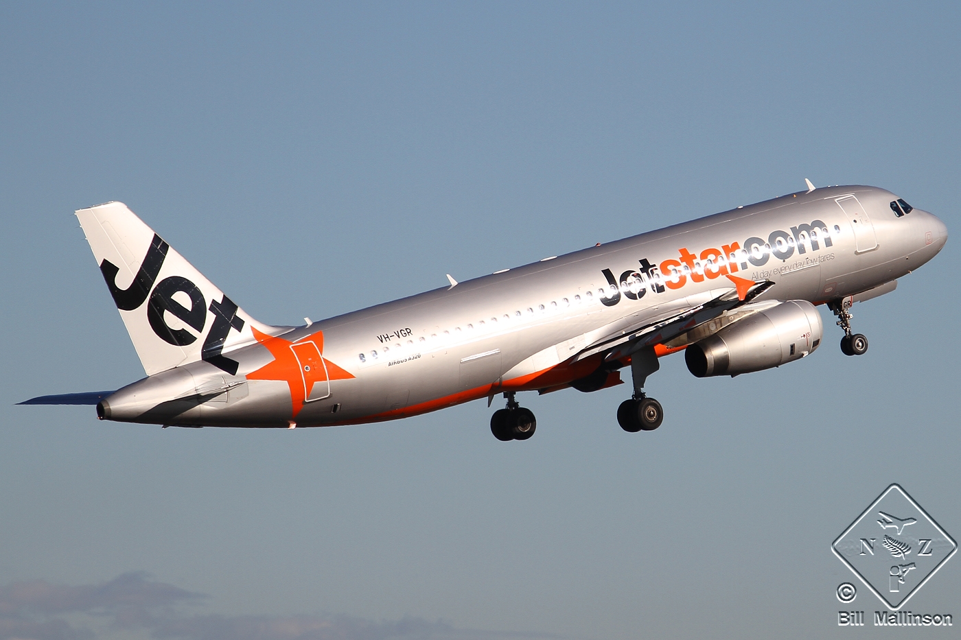 VH-VGR · Airbus A320-232 · (SYD / YSSY)