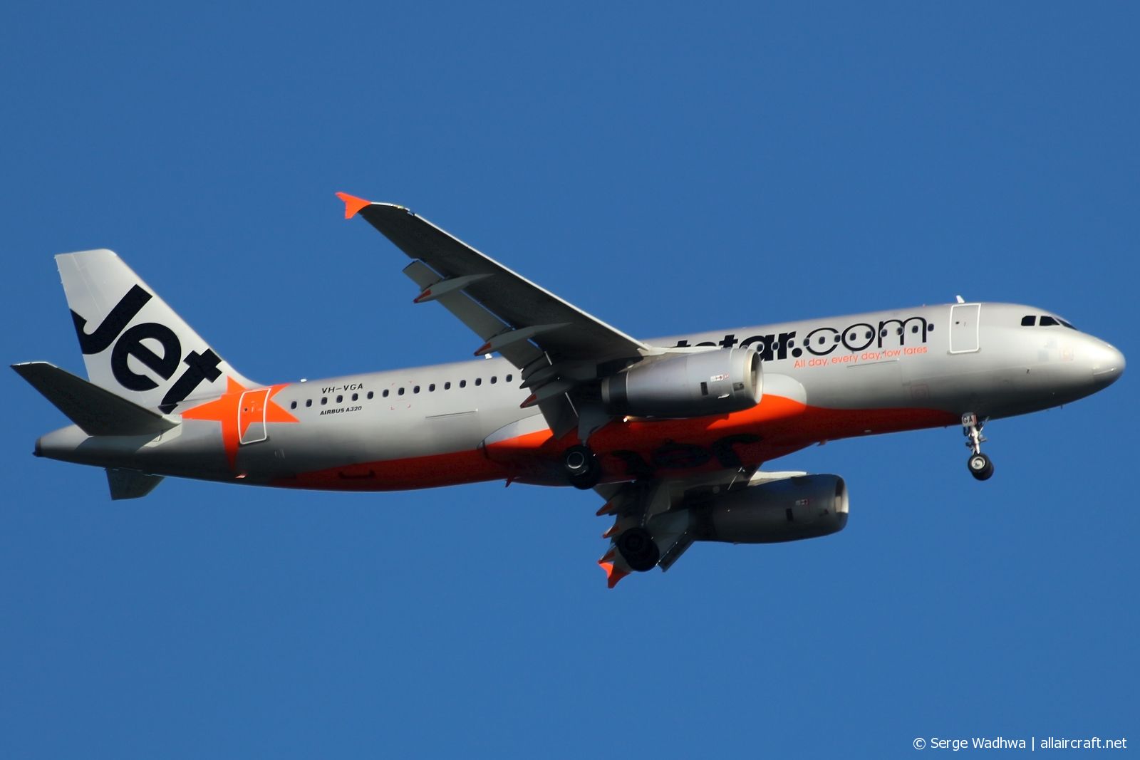 VH-VGA · Airbus A320-232 · (SYD / YSSY)