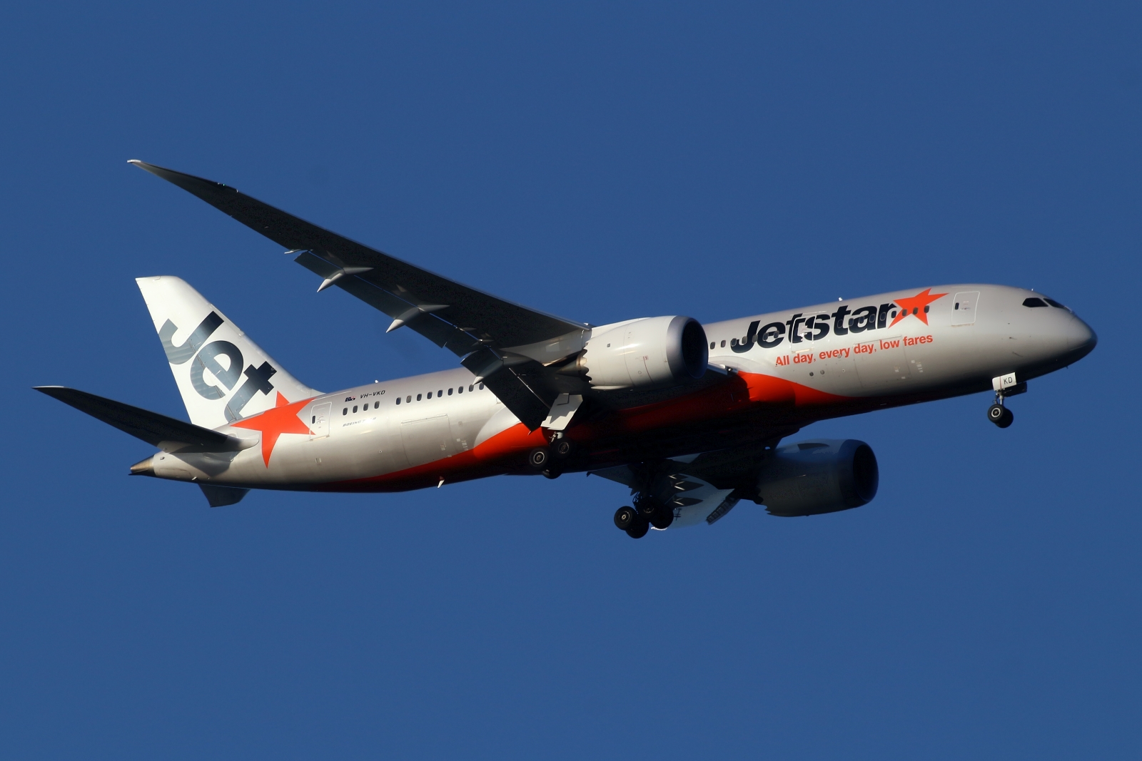 VH-VKD · Boeing 787-8 Dreamliner · (SYD / YSSY)