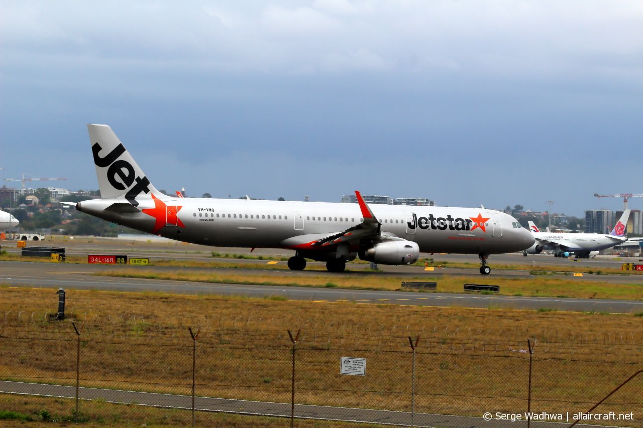 VH-VWQ (7384) 2016 Airbus A321-231
