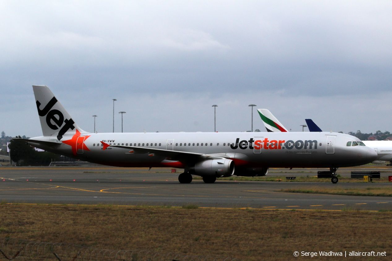 VH-VWW · Airbus A321-231 · (SYD / YSSY)