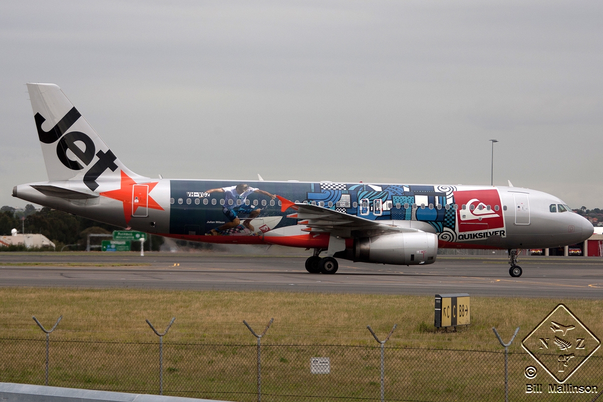 VH-VGZ · Airbus A320-232 · (SYD / YSSY)