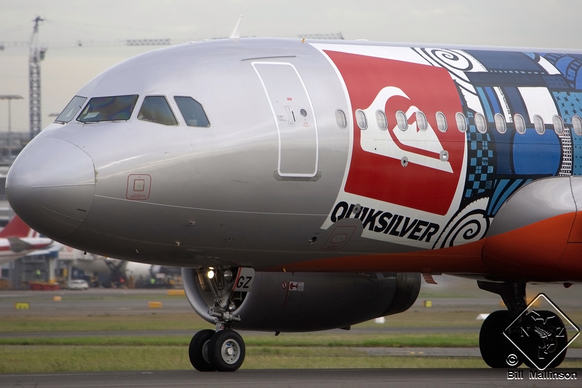 VH-VGZ · Airbus A320-232 · (SYD / YSSY)