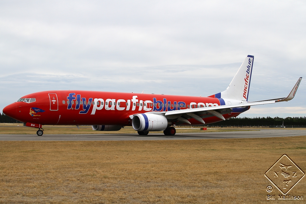 ZK-PBM · Boeing 737-8FE(WL) · (CHC / NZCH)