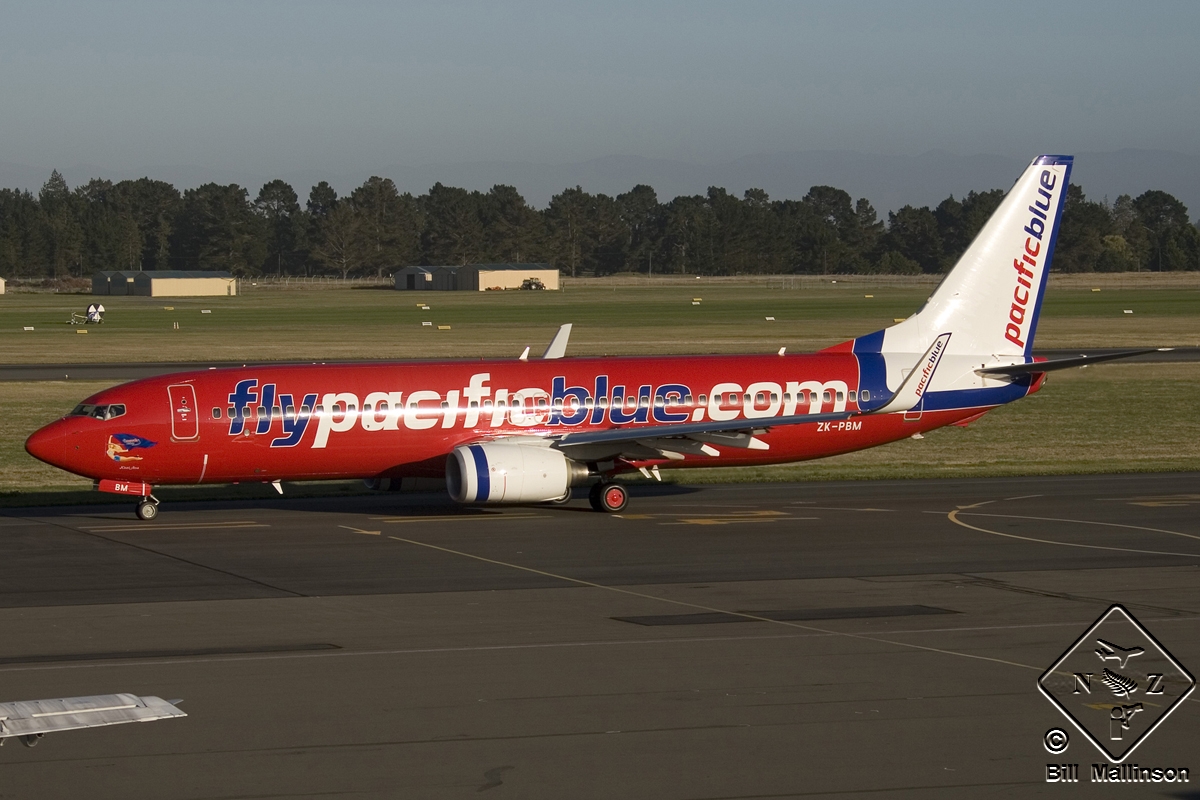 ZK-PBM · Boeing 737-8FE(WL) · (CHC / NZCH)