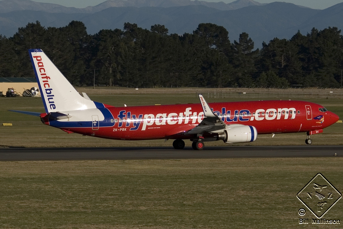 ZK-PBK (36604) 2008 Boeing 737-8FE WL
