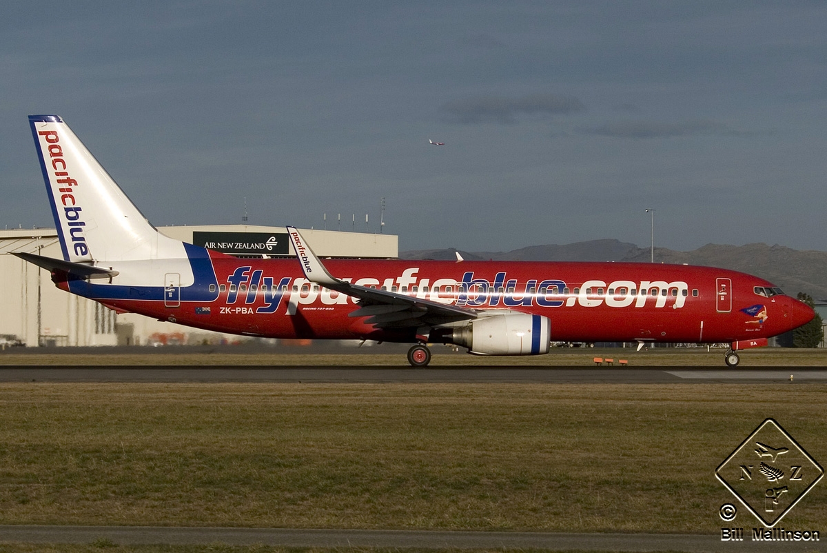 ZK-PBA · Boeing 737-8FE(WL) · (CHC / NZCH)