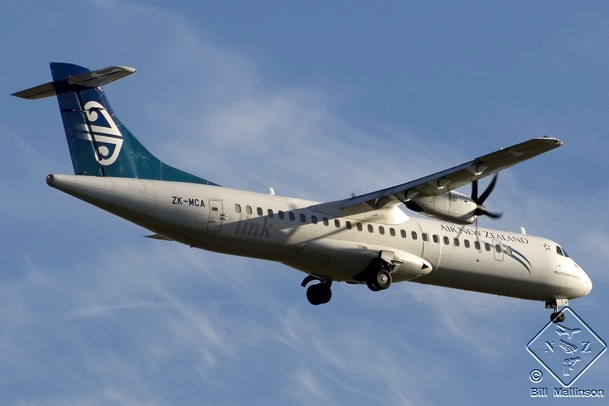 ZK-MCA · ATR-72-500 · (CHC / NZCH)